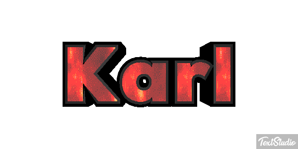 Karl Текстовый эффект