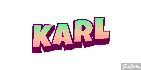 Karl Текстовый эффект