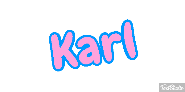 Karl Текстовый эффект