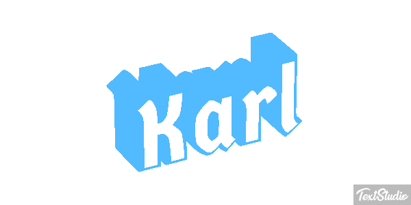 Karl Текстовый эффект