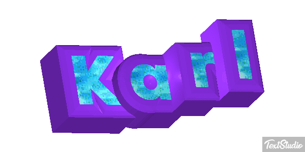 Karl Текстовый эффект