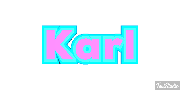 Karl Текстовый эффект