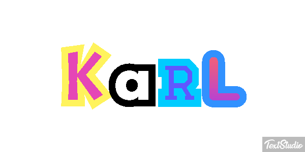 Karl Текстовый эффект