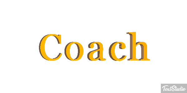 Coach Effetto testo