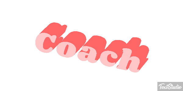 Coach Effetto testo