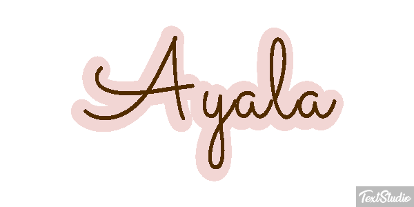 Ayala Text effect