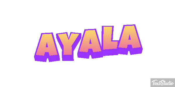 Ayala Text effect