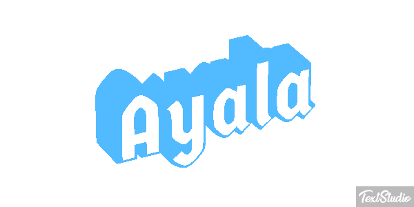 Ayala Text effect