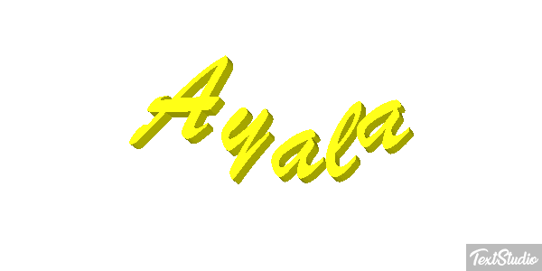 Ayala Text effect