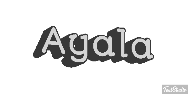 Ayala Text effect