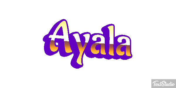 Ayala Text effect