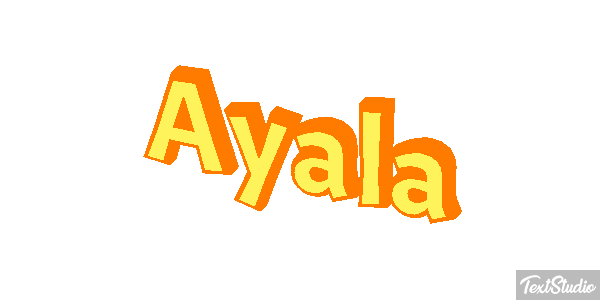 Ayala Text effect