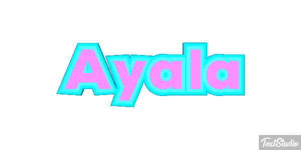 Ayala Text effect