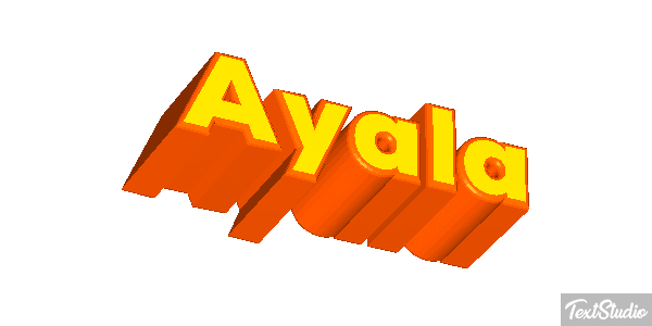 Ayala Text effect