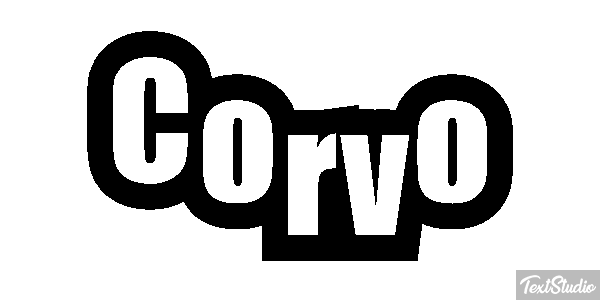 Corvo Effetto testo