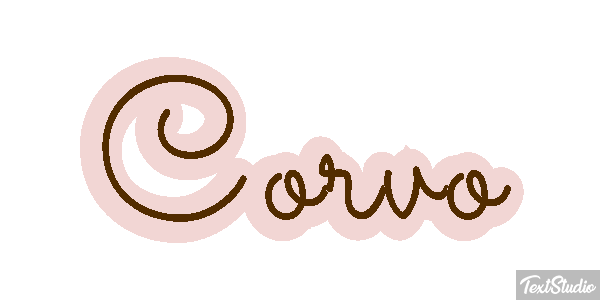 Corvo Effetto testo