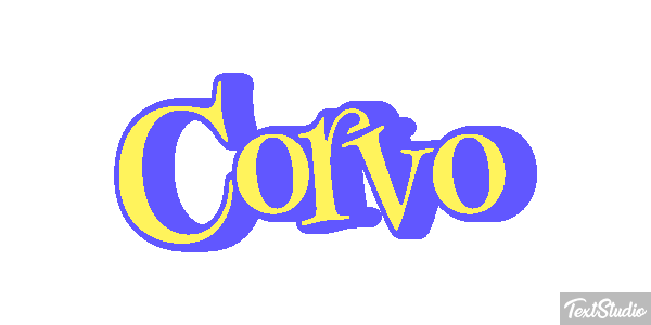 Corvo Effetto testo