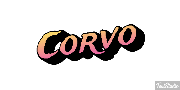 Corvo Effetto testo