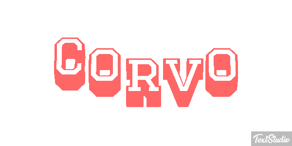 Corvo Effetto testo