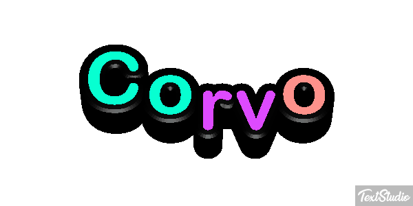 Corvo Effetto testo