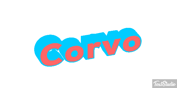 Corvo Effetto testo