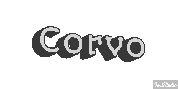 Corvo Effetto testo