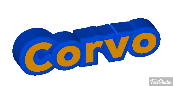 Corvo Effetto testo