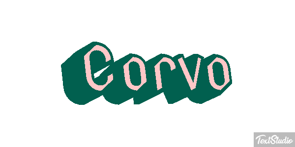 Corvo Effetto testo