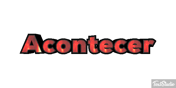 Acontecer Text effect