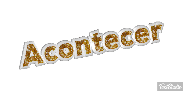 Acontecer Text effect