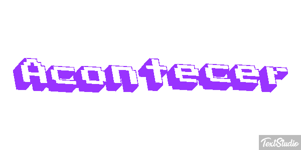 Acontecer Text effect
