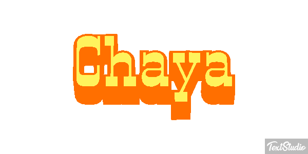 Chaya Efekt tekstowy