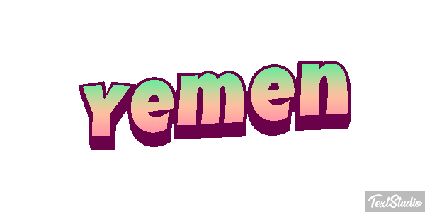 Yemen Text effect