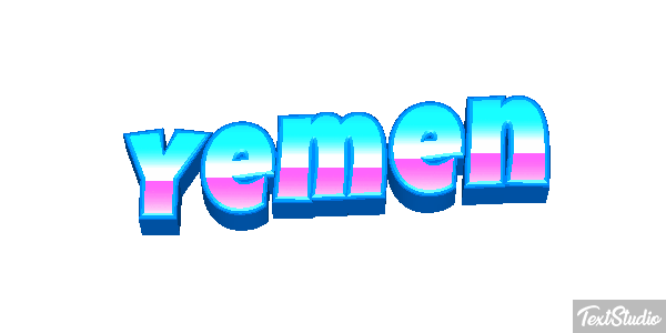 Yemen Text effect