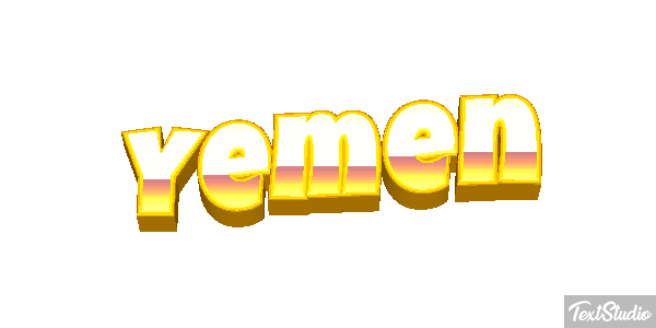 Yemen Text effect
