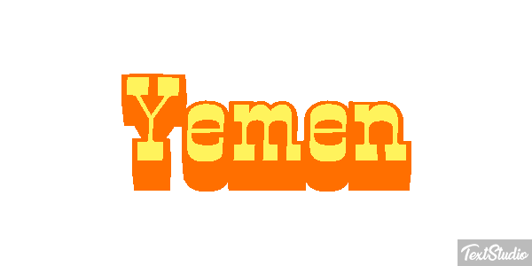 Yemen Text effect
