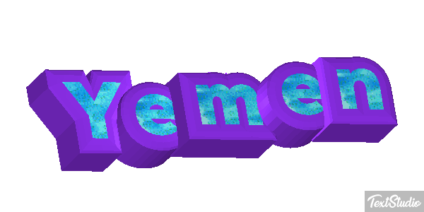 Yemen Text effect