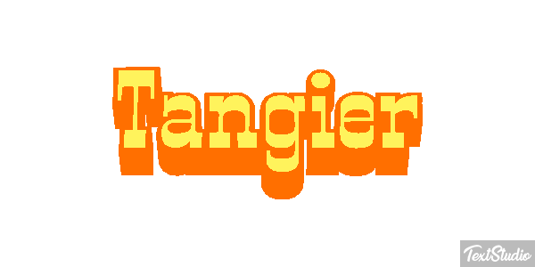 Tangier Efekt tekstowy