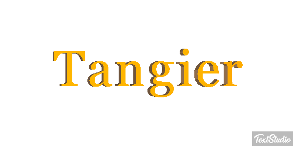 Tangier Efekt tekstowy