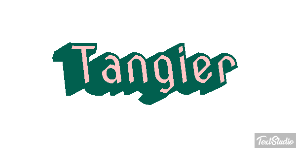 Tangier Efekt tekstowy