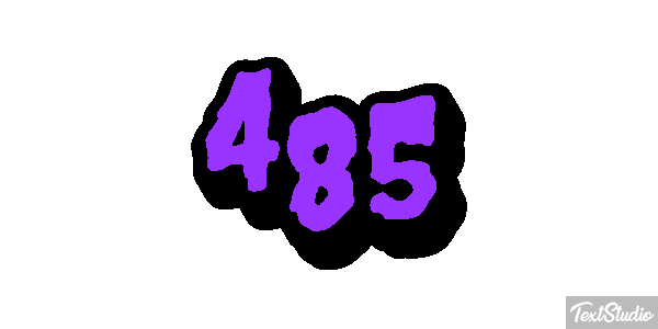 485 Texteffekt