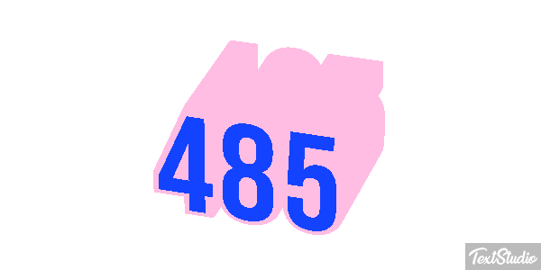 485 Texteffekt