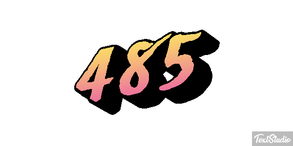 485 Texteffekt