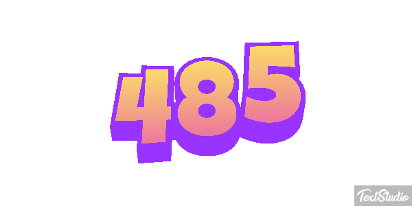 485 Texteffekt