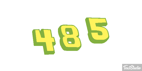 485 Texteffekt