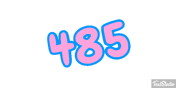 485 Texteffekt