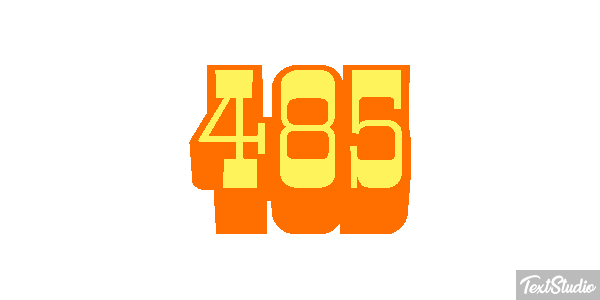 485 Texteffekt