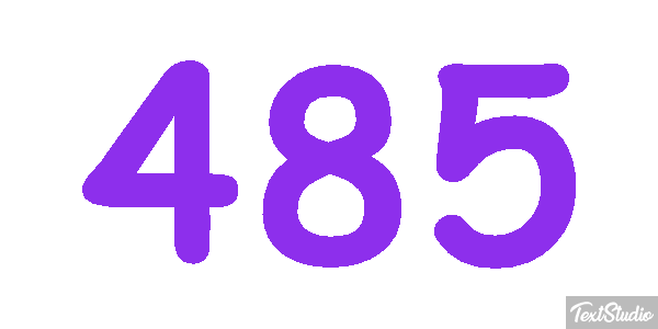 485 Texteffekt