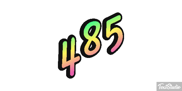 485 Texteffekt