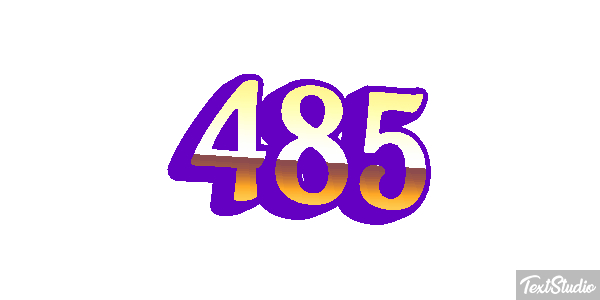 485 Texteffekt